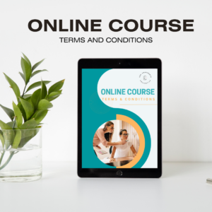 online course legal template image
