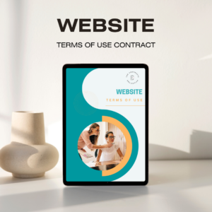 website legal terms of use image